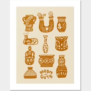 Doodle Vases Posters and Art